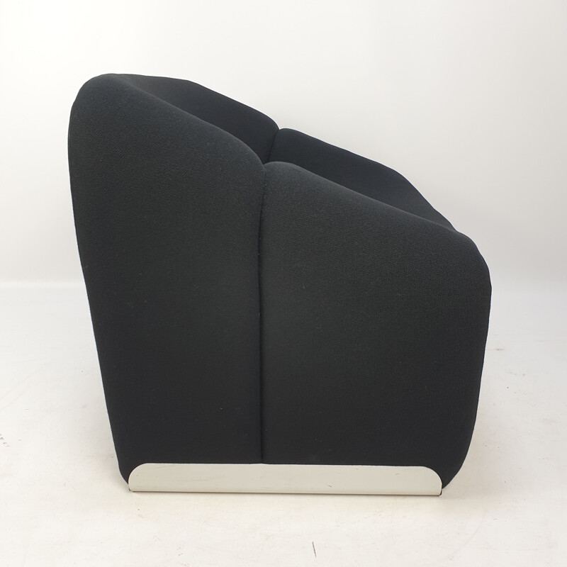 Vintage Groovy armchair F598 by Pierre Paulin for Artifort, 1980s