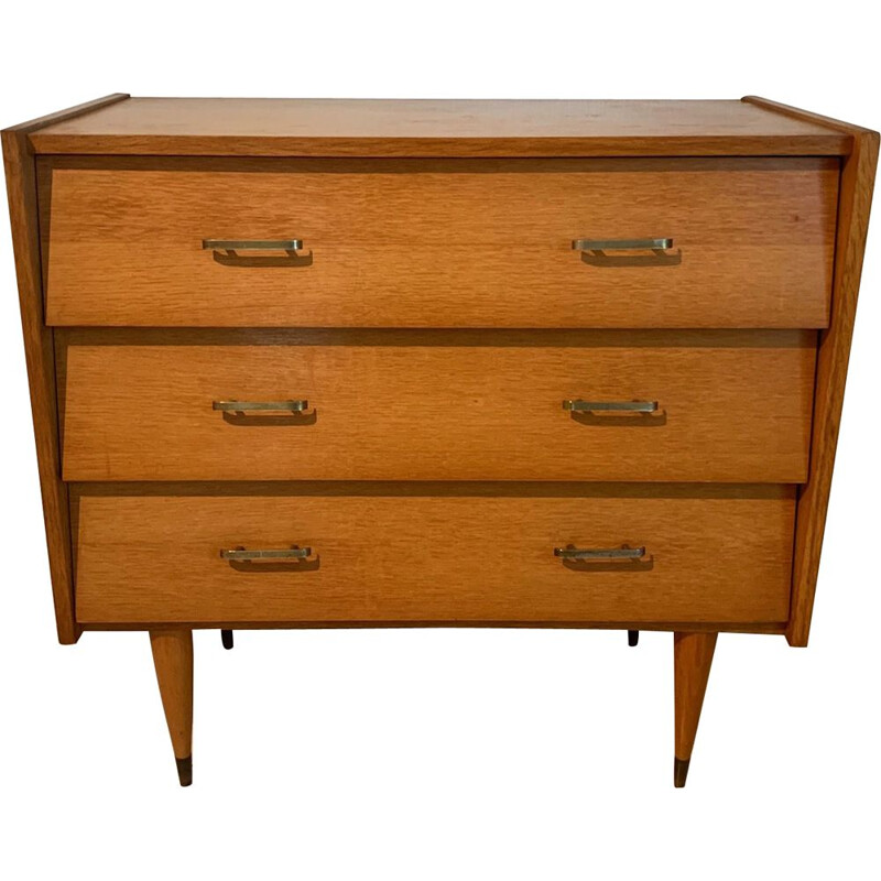 Vintage three drawer chest 1960