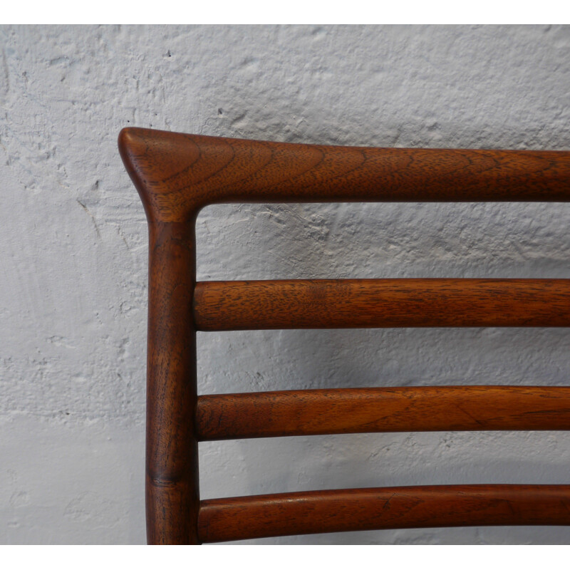 4 chaises vintage Danoise en teck - années 60