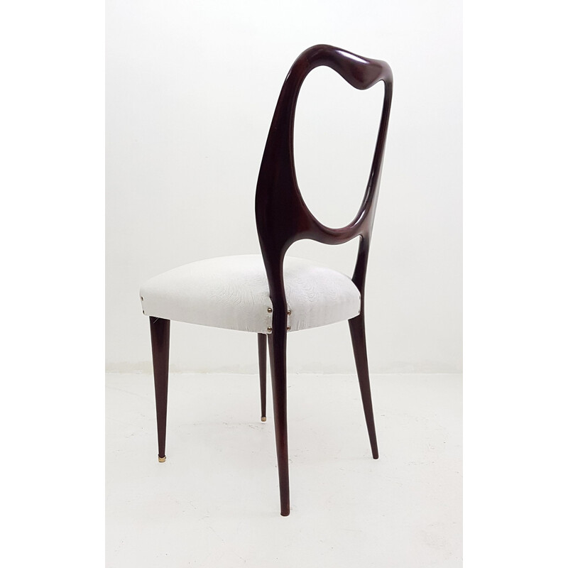 Set of Eight vintage Dining Chairs by Vittorio Dassi, Italy