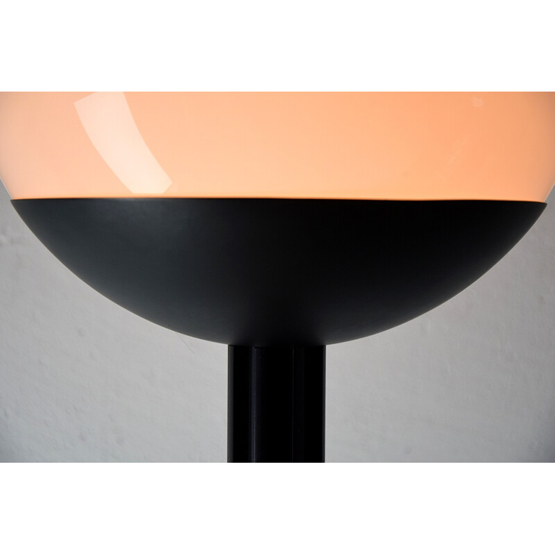 Prometeo black vintage floor lamp by Aldo Rossi for Alessi