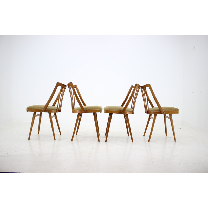 Set of 4 vintage dining chairs, 1965