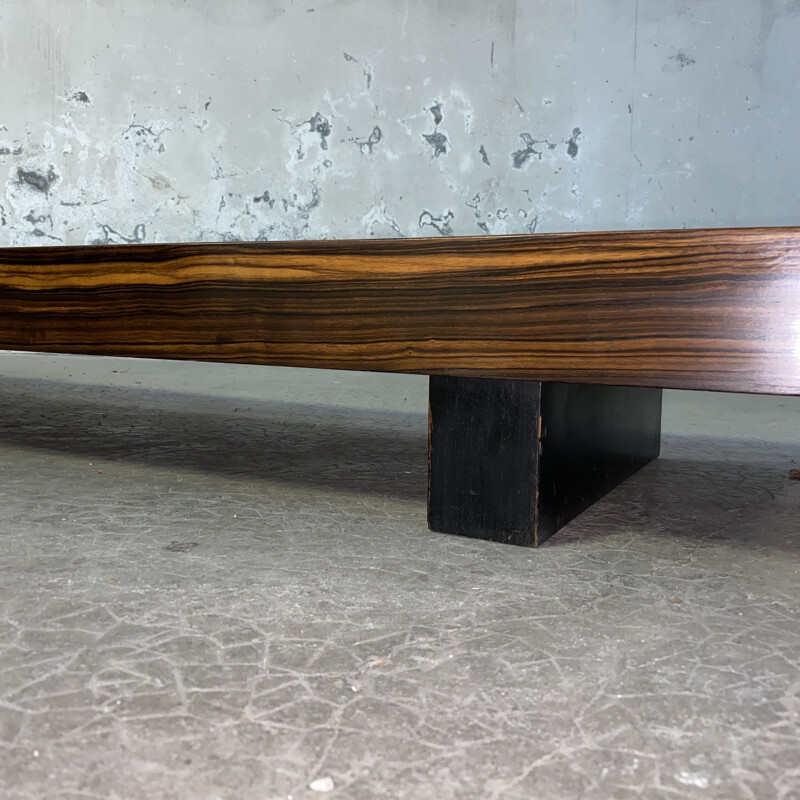 Table basse vintage en palissandre par Poul Cadovius, 1960