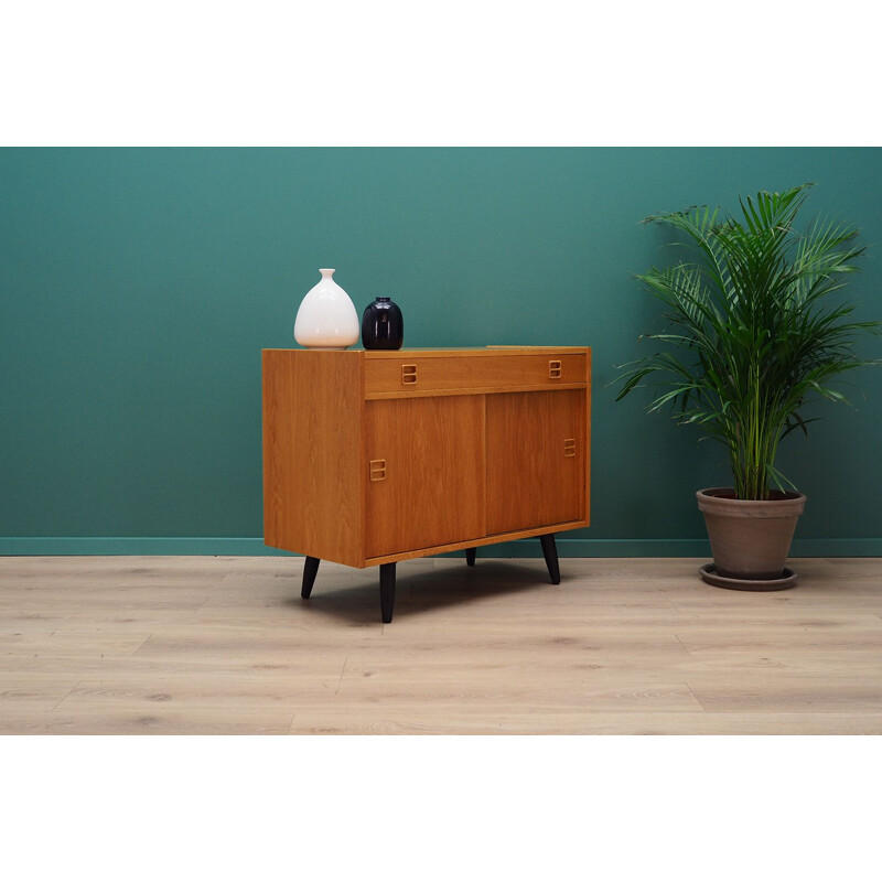 Petite enfilade vintage en frêne, Danemark, 1960-70s