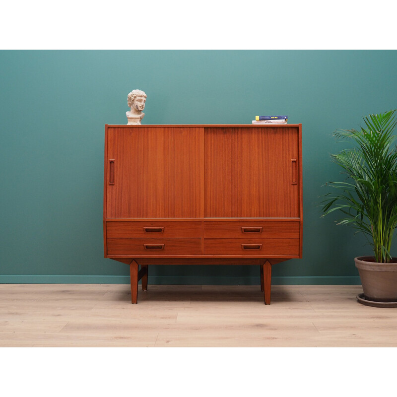 Vintage large sideboard in teak from Vemb Mobelfabrik, 1960-70s