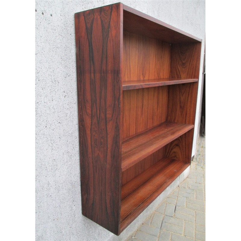 Rosewood vintage bookcase, 1960s