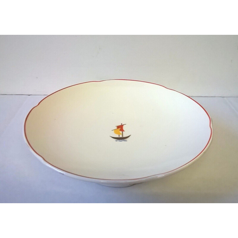 Centro de mesa de cerámica vintage de Gio Ponti, 1936