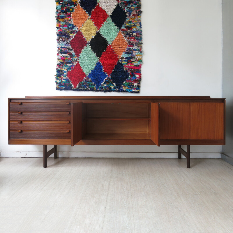 Archie Shine "Knightsbridgee" sideboard in teak, Robert HERITAGE - 1960s