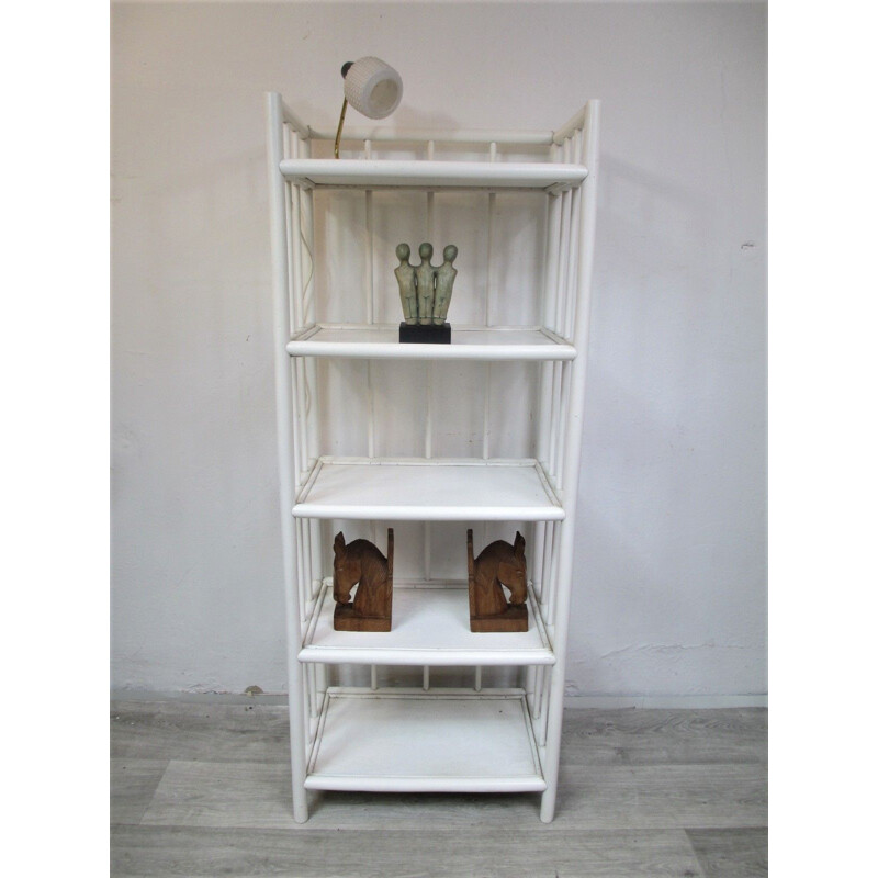 Beech vintage shelf, 1970s