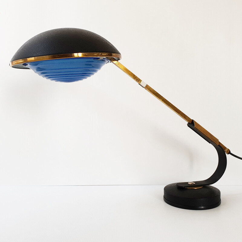 Vintage table lamp by Ferdinand Solère