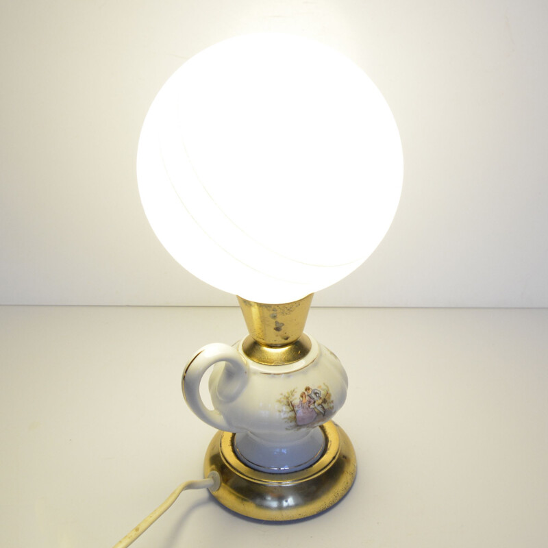 Vintage bedside lamp by Polamp-Wikasy, Poland, 1970s