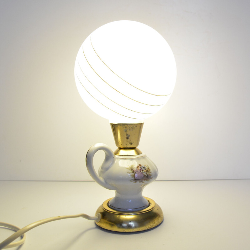 Vintage bedside lamp by Polamp-Wikasy, Poland, 1970s