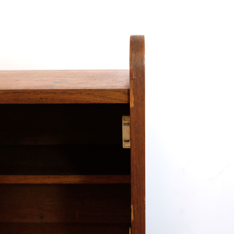 Vintage wooden secretary, France, 1960s