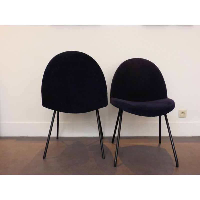 Pair of chairs model "771", JA MOTTE - 1950s 