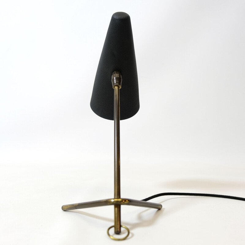 Lampe tripode vintage française, 1950