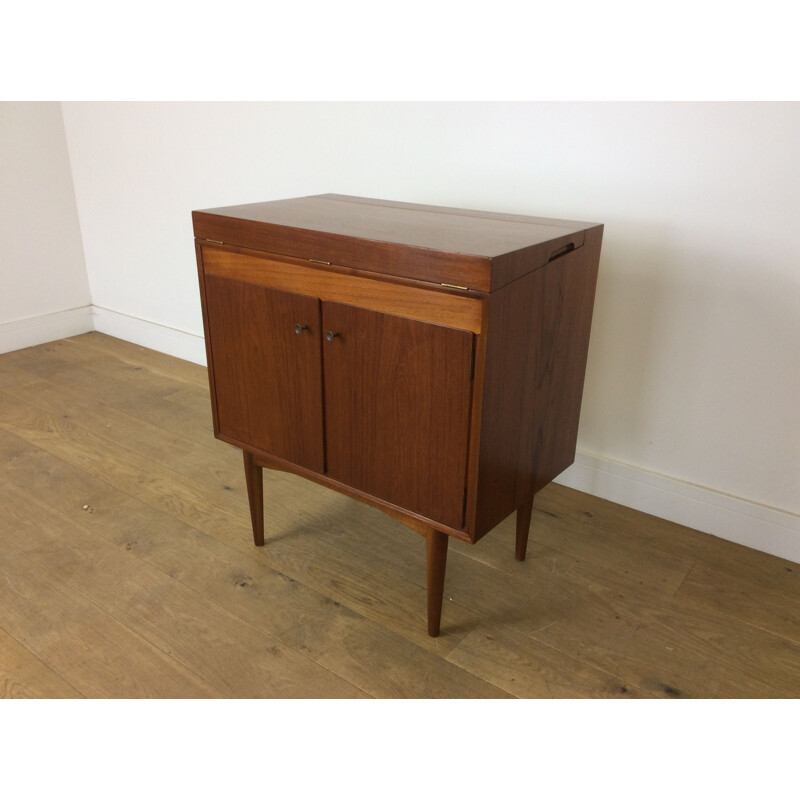 Danish teak vintage cabinet, 1960s