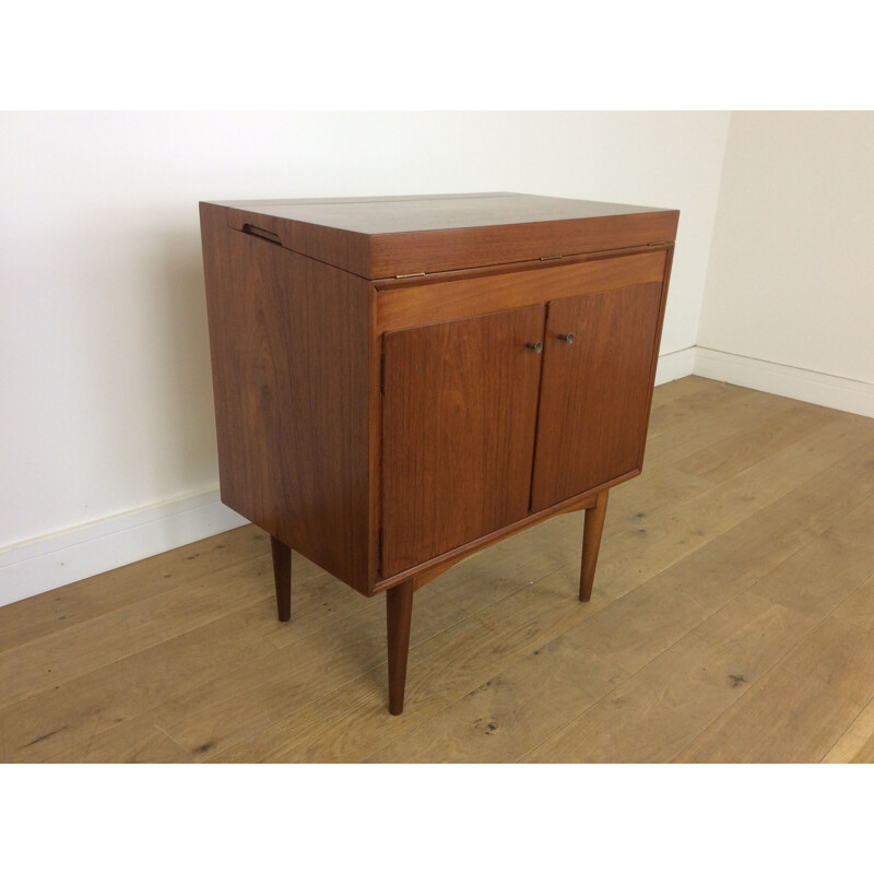 Danish teak vintage cabinet, 1960s