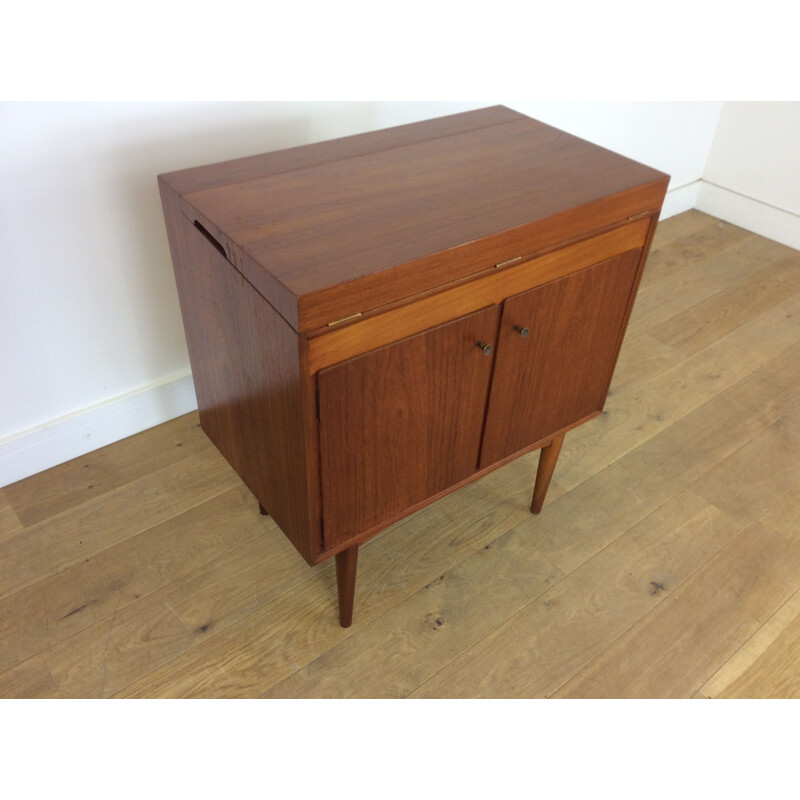 Danish teak vintage cabinet, 1960s