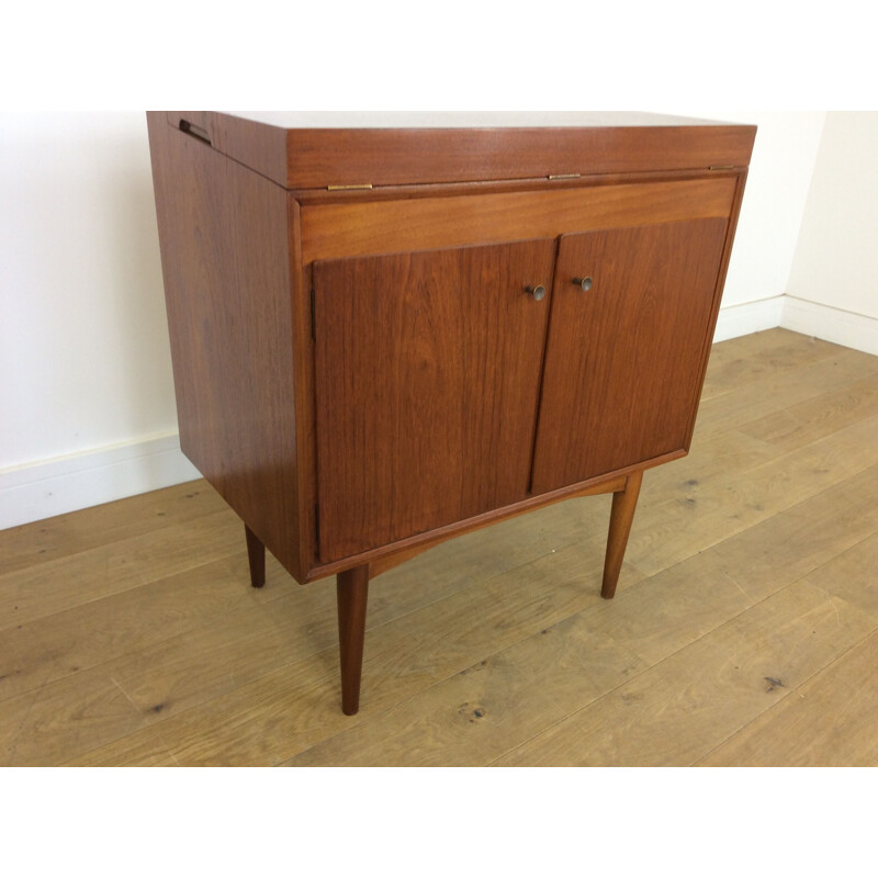 Danish teak vintage cabinet, 1960s