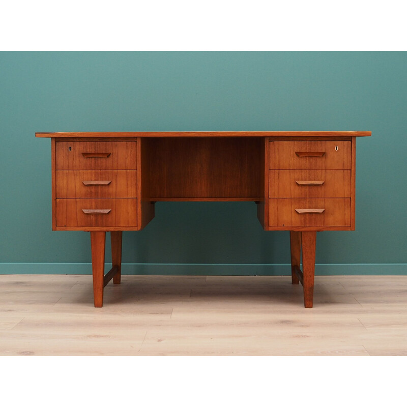 Teak scandinavian desk, 1970