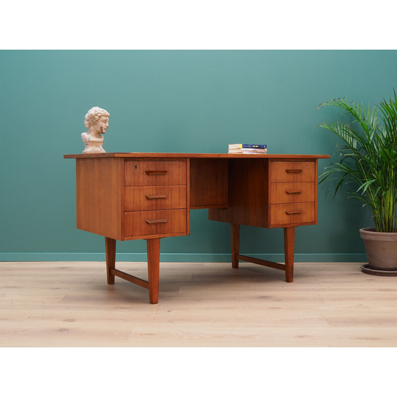 Teak scandinavian desk, 1970