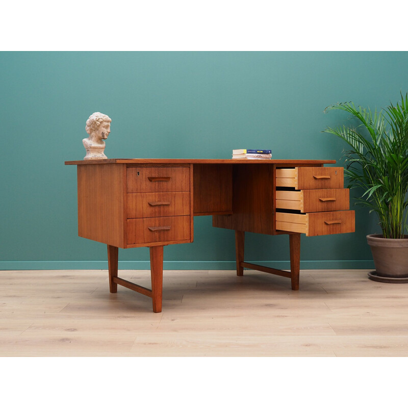 Teak scandinavian desk, 1970