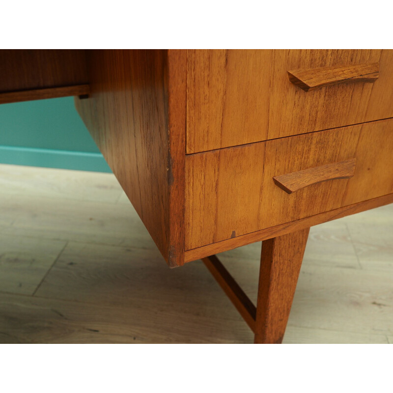 Teak scandinavian desk, 1970