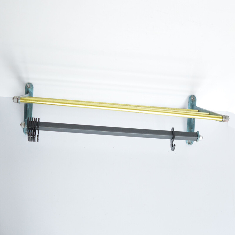 Polish vintage coat rack in the style of Brusel, 1950s