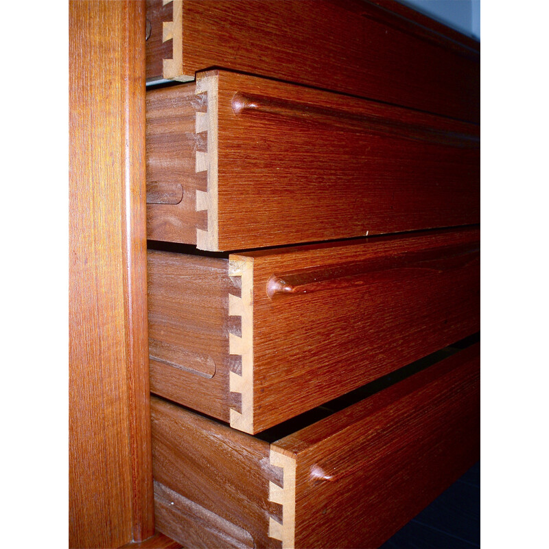 Scandinavian Bernhard Pedersen & Son sideboard in mahogany - 1960s