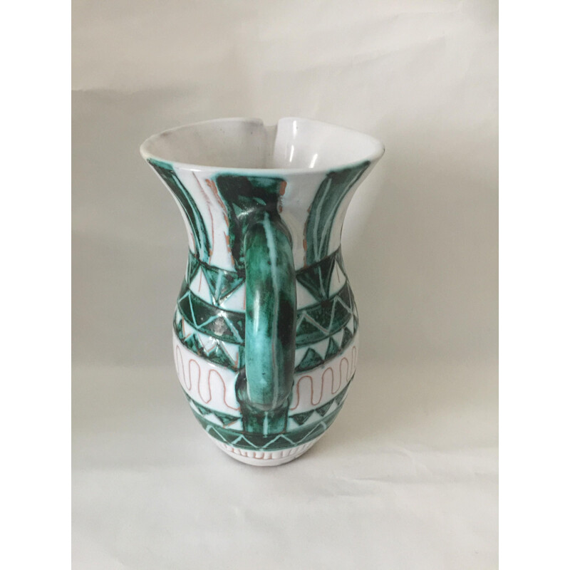 Paire de Vases vintage par Allix, Vallauris 1950