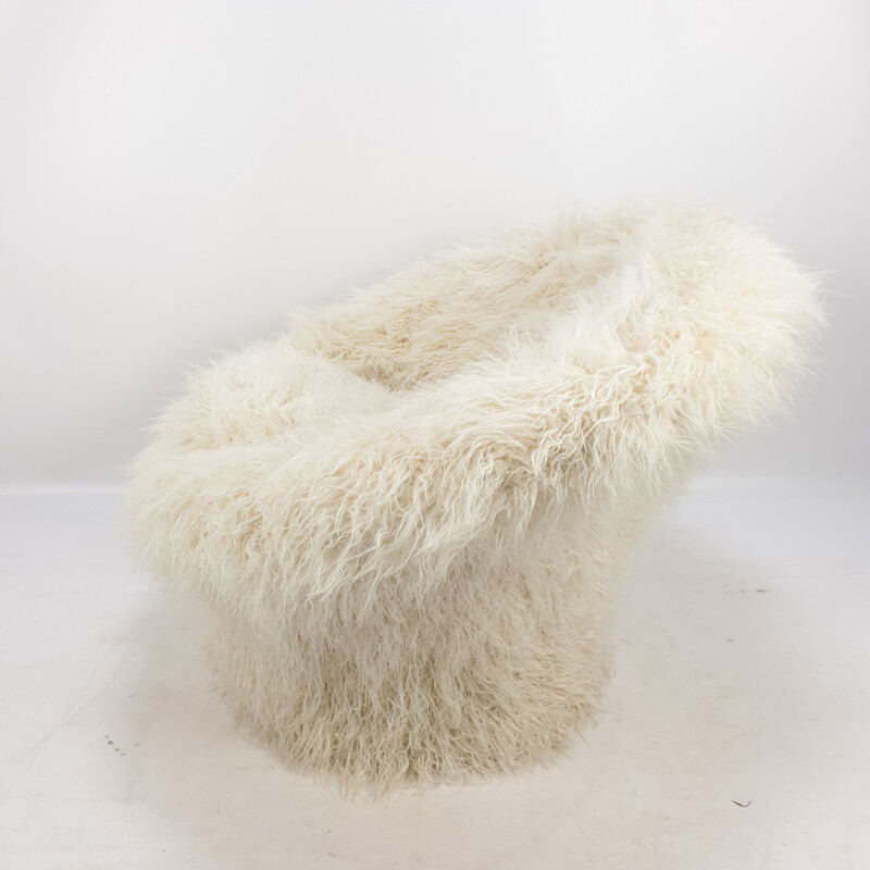 Fauteuil et Pouf Vintage Mushroom par Pierre Paulin pour Artifort, 1960