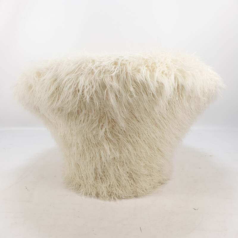 Vintage Mushroom Armchair & Pouf by Pierre Paulin for Artifort, 1960s