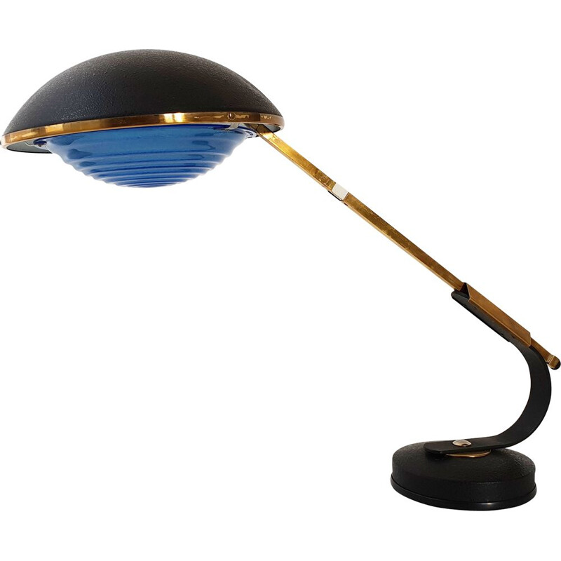 Vintage table lamp by Ferdinand Solère