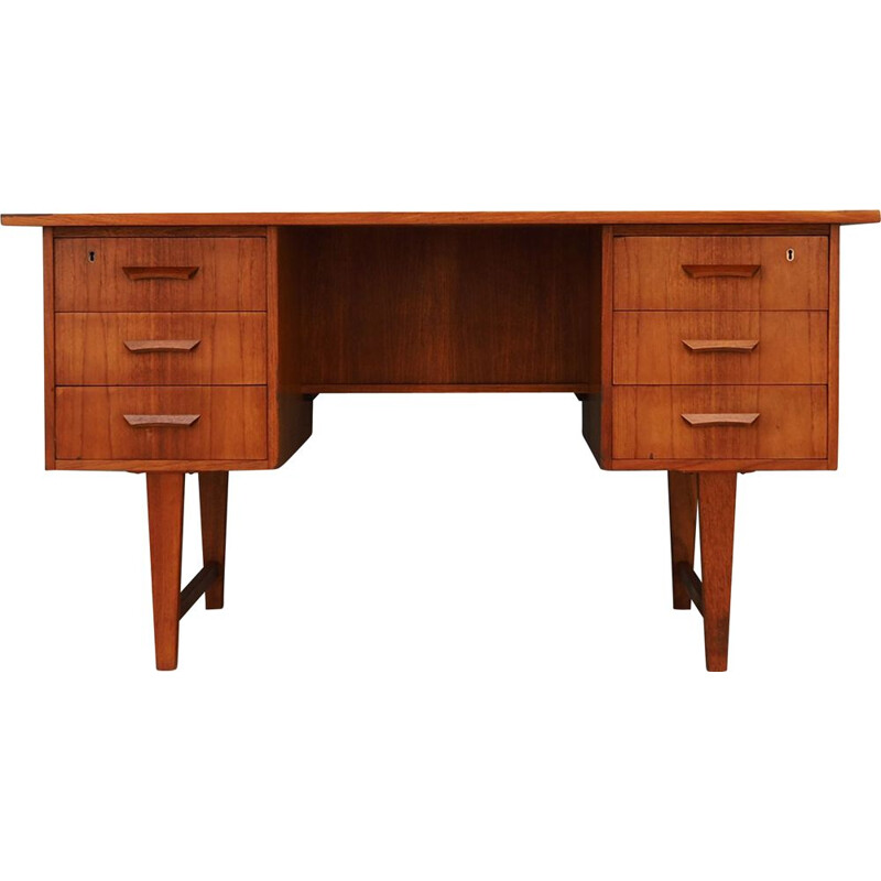 Teak scandinavian desk, 1970