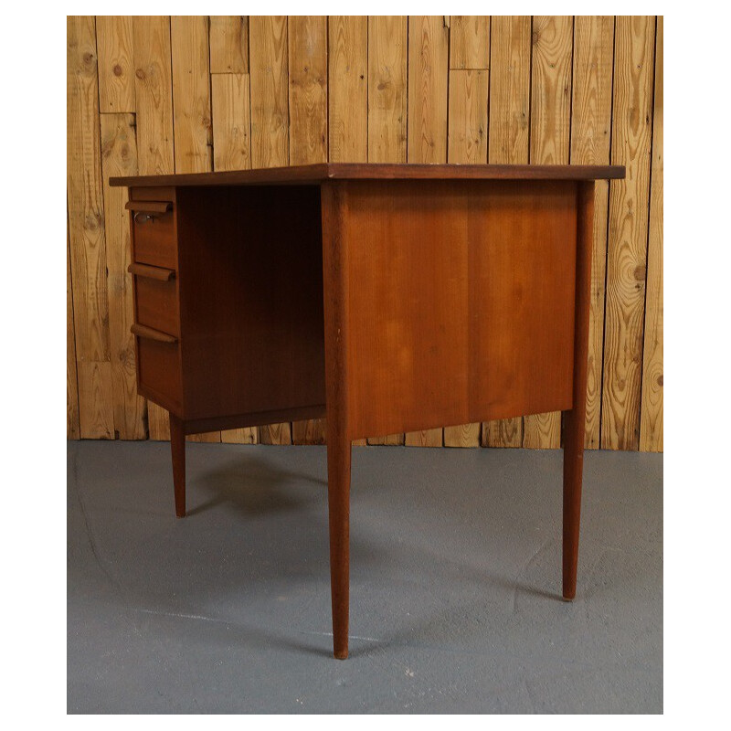 Scandinavian desk in teak - 1960s