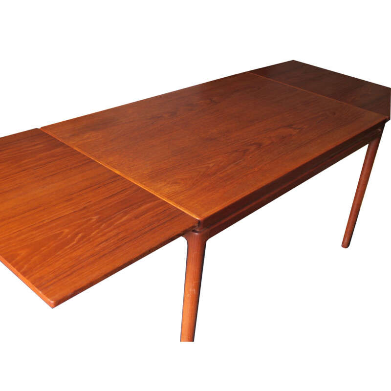 Johannes Andersen Model 8 Teak Extendable Dining Table Christian Linneberg