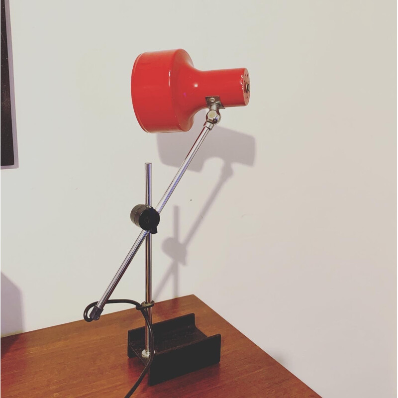 Lampe de bureau vintage par Hoogervorst, J. J. M. Anvia, 1960