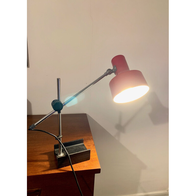 Lampe de bureau vintage par Hoogervorst, J. J. M. Anvia, 1960
