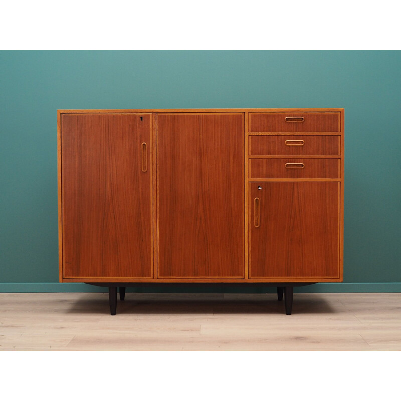 Vintage teak sideboard, Denmark, 1960-70s