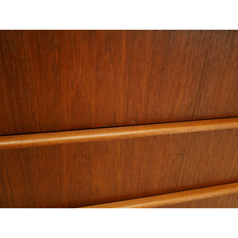 Vintage teak Chest Of Drawer, Denmark, 1960-70s