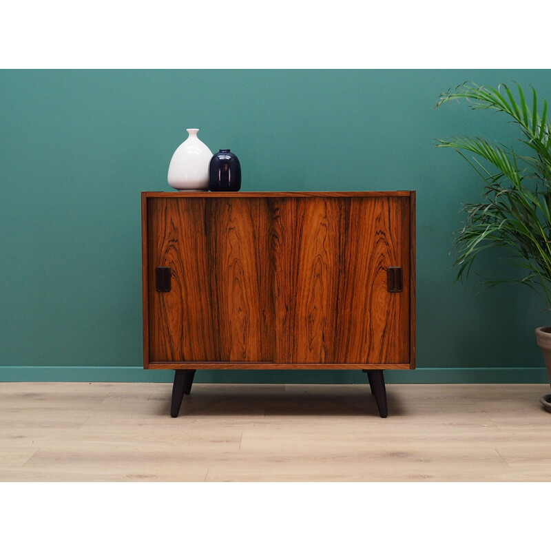 Vintage rosewood small sideboard by Niels J. Thorso, 1960-70s