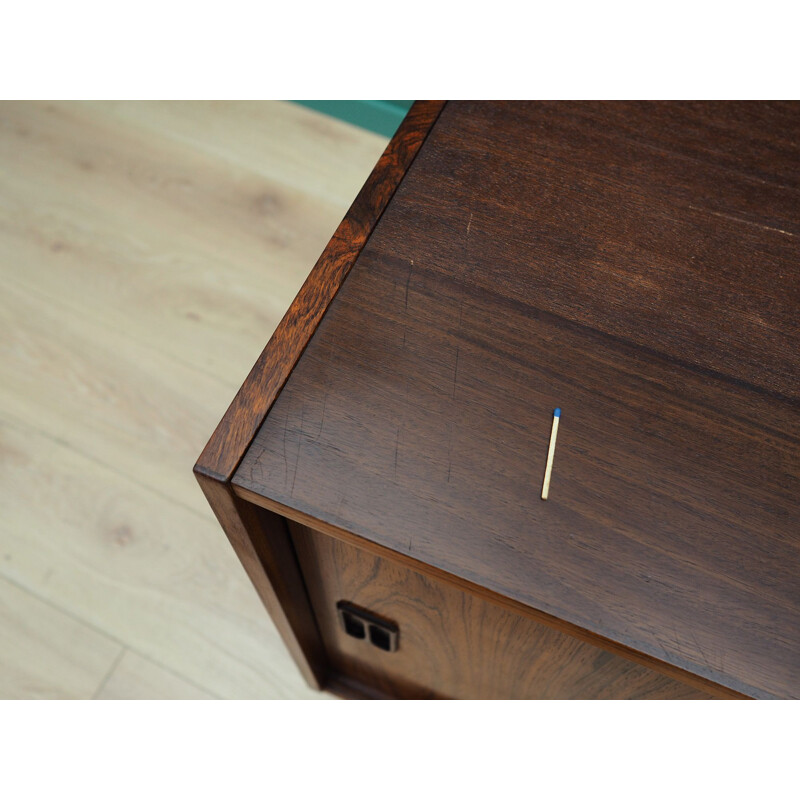 Vintage rosewood small sideboard by Niels J. Thorso, 1960-70s