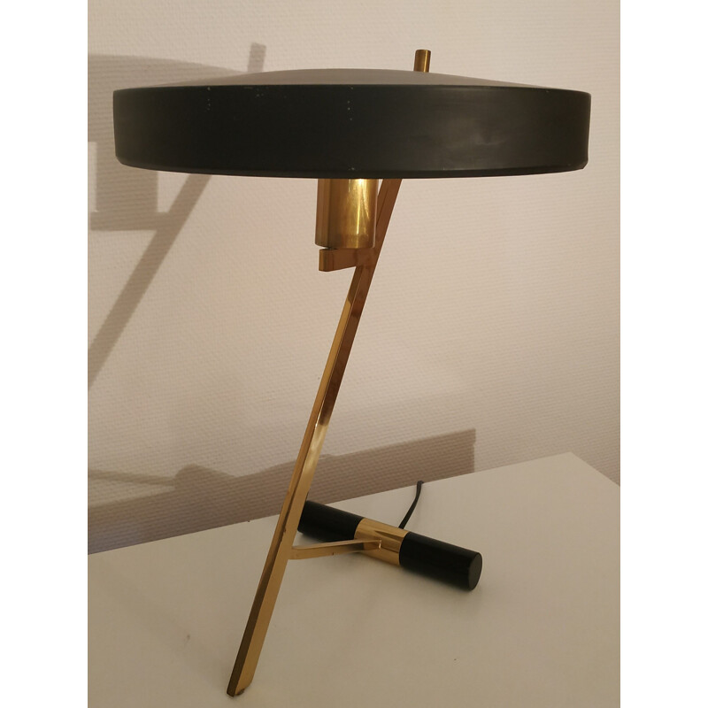 Lampe de bureau vintage modèle "Z" par Louis Kalff édition Philips, 1955