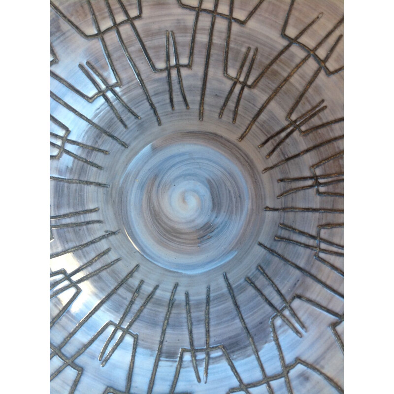 Vintage tray by Jacques Pouchain