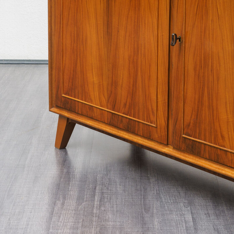 Vintage small sideboard in walnut, 1950s