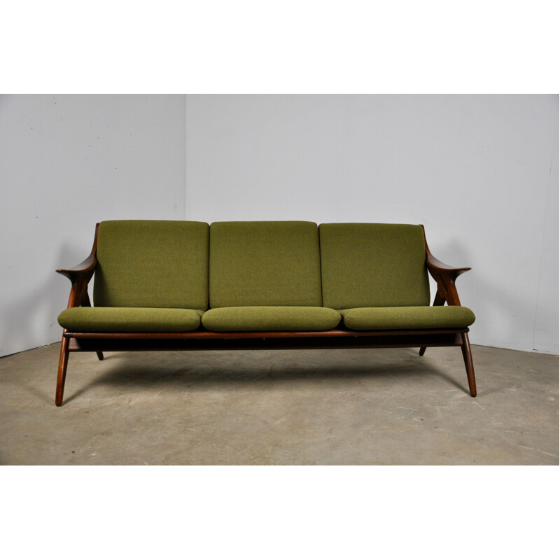 Vintage teak sofa by De Ster Gelderland, 1960