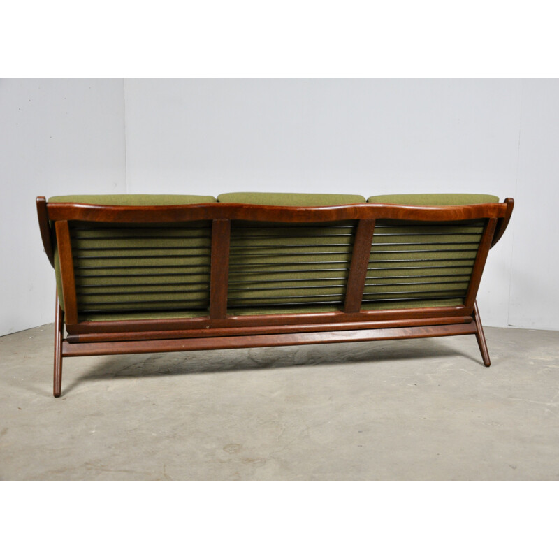 Vintage teak sofa by De Ster Gelderland, 1960