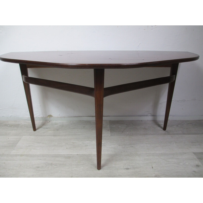 Table d'appoint ou console vintage en acajou, Danemark, 1960