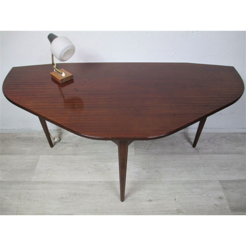 Vintage mahogany side table or console, Denmark, 1960s