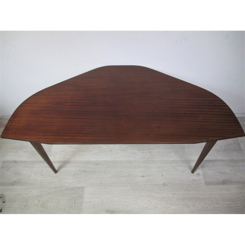 Table d'appoint ou console vintage en acajou, Danemark, 1960